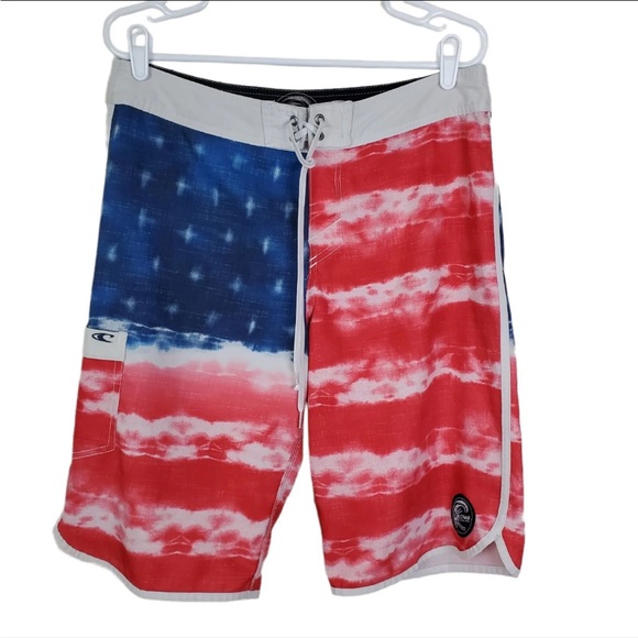 Oneill board shorts American Flag 36